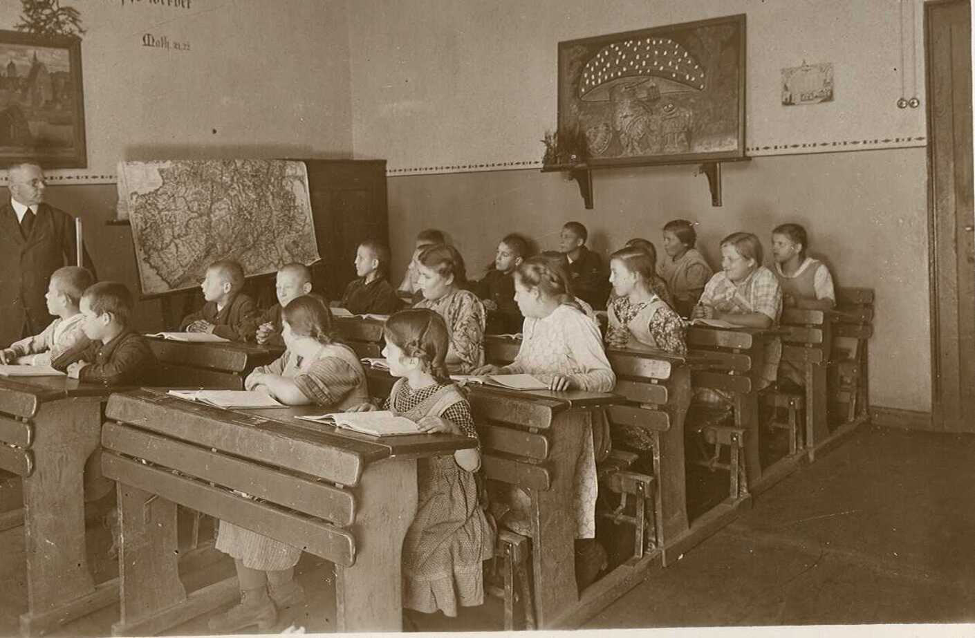 Schulklasse, 1930