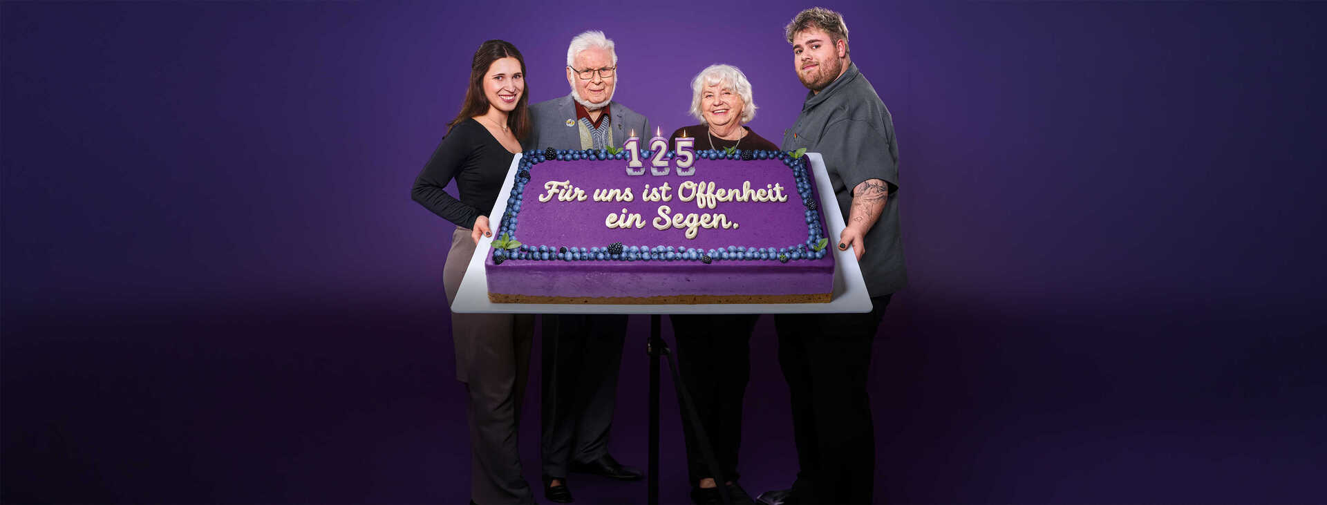 Wir feiern unsere Werte