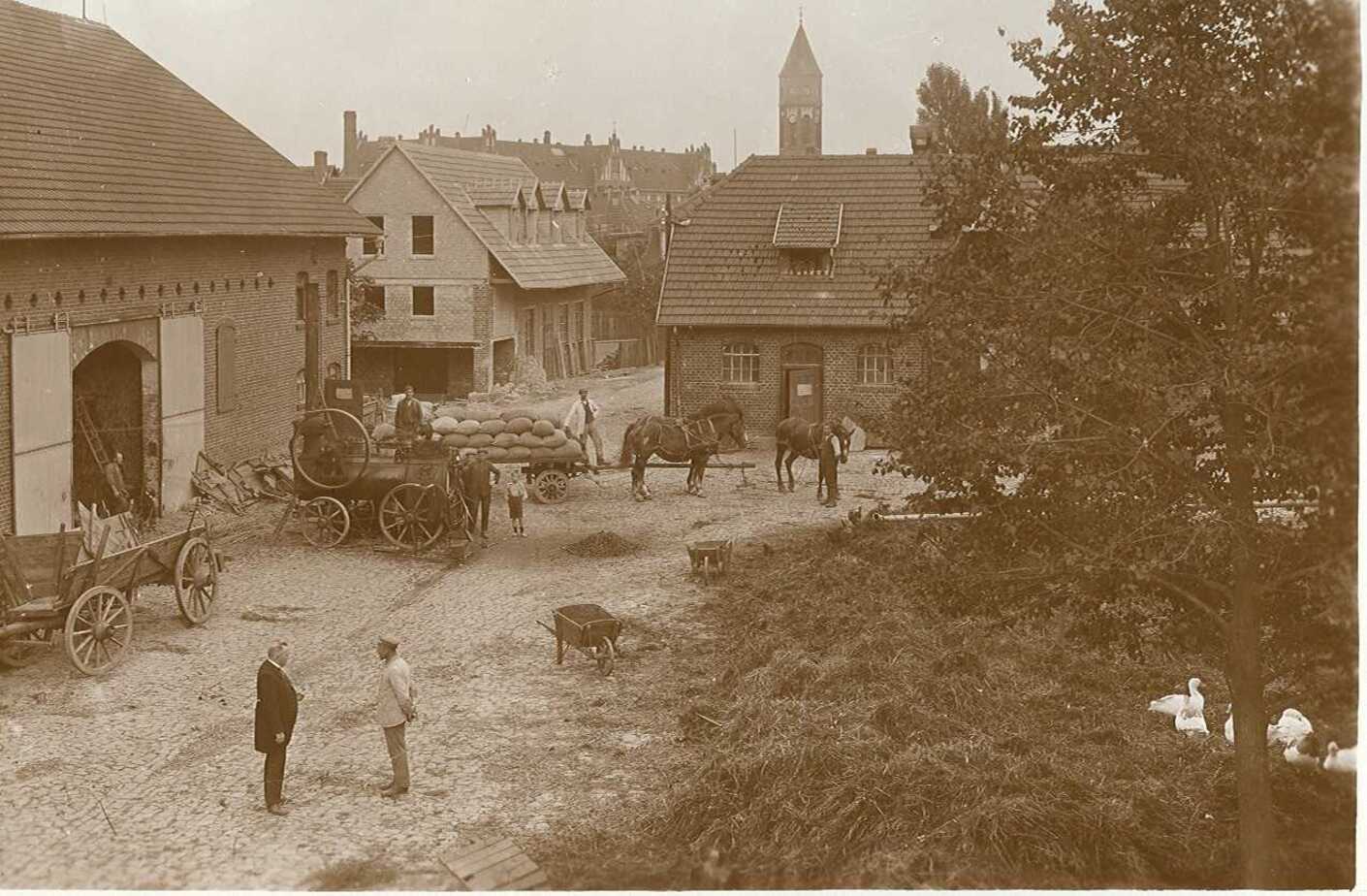 Gutshof, 1915