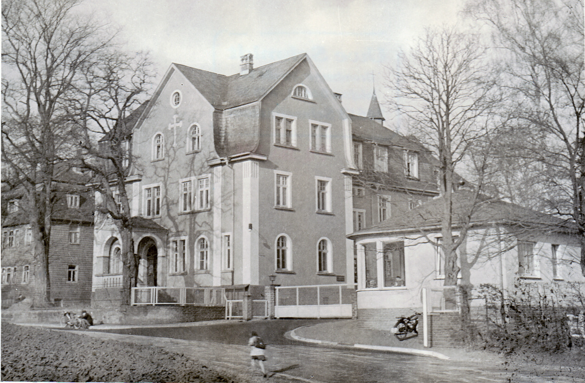 Ehemalige Pforte mit Verwaltungsgebäude, 1959