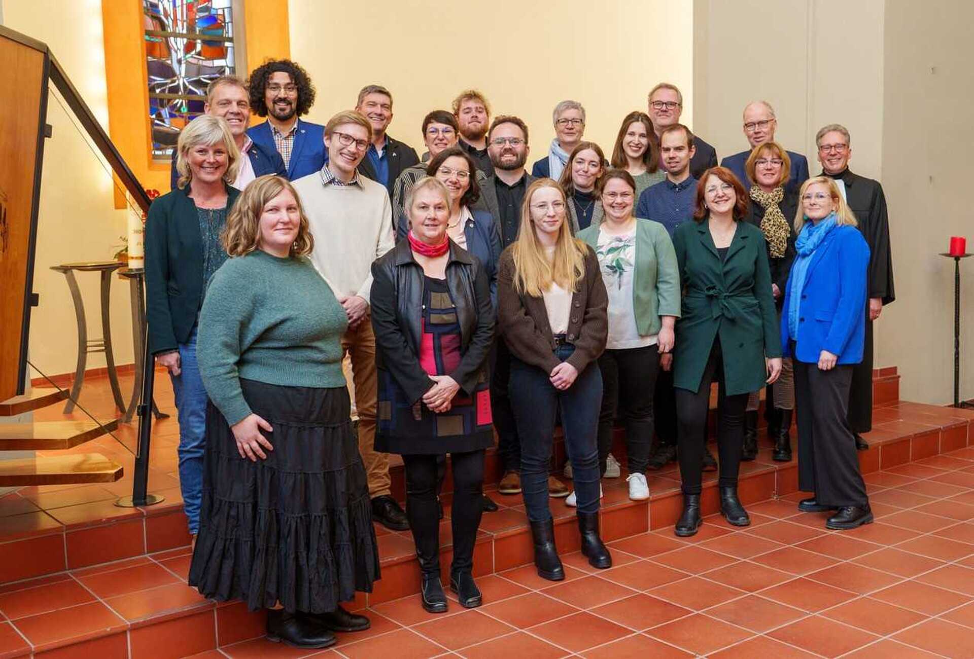 Die neuen Mitglieder der Diakonischen Gemeinschaft Hephata